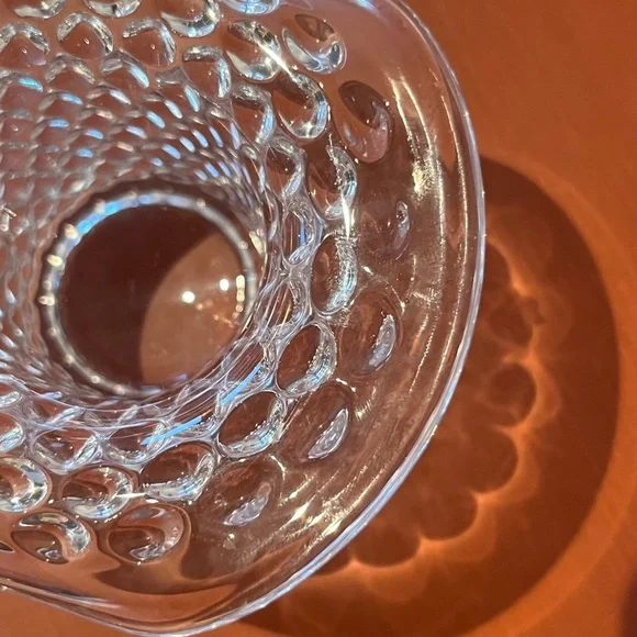 Vintage Fenton Clear Glass Spike Design Top Hat 1960’s 2.5"H X 4" - Picture 11 of 15